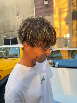 カラー メンズ ナチュラルヘア🫧 ナナミのヘアスタイル