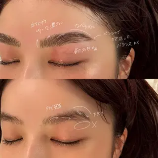 アイブロウ GO TODAY SHAiRE SALON Vellmie店所属・吉祥寺kasumi 🌛eye/browのマツエク・マツパデザイン