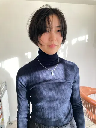 ショート お洒落ベージュ🤎 代官山shibukiのヘアスタイル