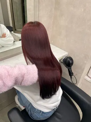ロング カラー ヘアアレンジ 💗横浜美容室 💗HARUNAのヘアスタイル