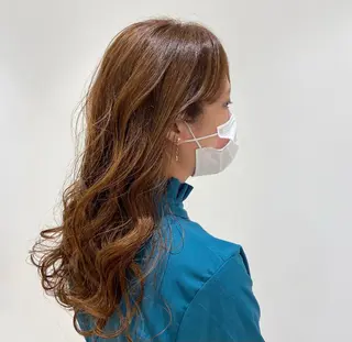 セミロング loca by tree所属・髪質改善/うる艶ヘア HARUNAのヘアスタイル