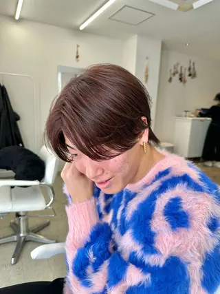 カラー メンズ 園 冬稀のヘアスタイル