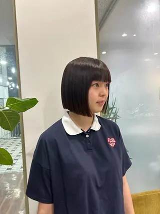 ショート ブリーチモデル/栄/ さあらのヘアスタイル