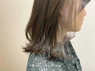 セミロング カラー 半個室女性salon 🩰Natsumiのヘアスタイル