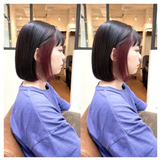 ショート カラー 村山 茉衣のヘアスタイル