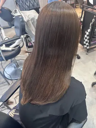 ロング パーマ 髪質改善・艶カラー HIROTOのヘアスタイル