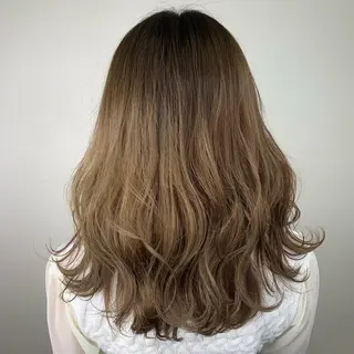 ミディアム カラー Hana ♡ marshu梅田のヘアスタイル