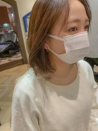 ショート ボブ/縮毛矯正 髪質改善/もえるのヘアスタイル