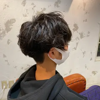 パーマ メンズ 韓国レイヤーカット 🇰🇷千葉のヘアスタイル