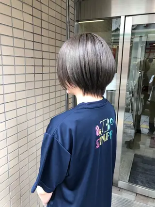 ショート キノシタ ナオユキのヘアスタイル
