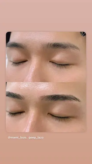 メンズ アイブロウ アイサロンラソ 県病院前店の眉毛・アイブロウイメージ