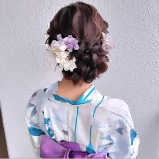 ヘアアレンジ 《カメレオン》 西田美輝のヘアスタイル