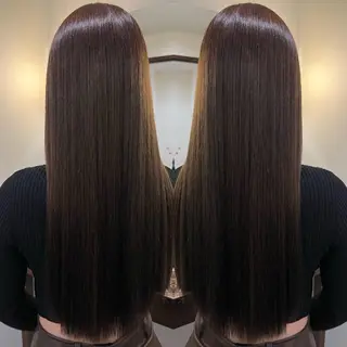 ロング ハルキ/ 髪質改善のヘアスタイル