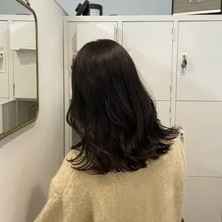セミロング カラー canon/レイヤー /透明感カラーのヘアスタイル