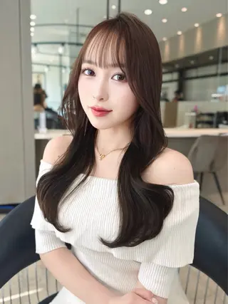 ロング 💎似合わせカラー 💎石濱俊介のヘアスタイル