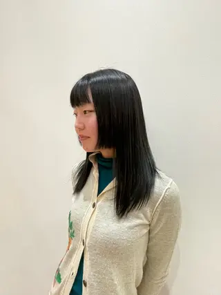 セミロング カラー OASIS AVEDA 立川所属・ボブ/ショート/ ゆづきのヘアスタイル