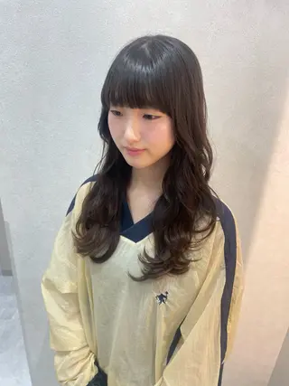 セミロング 髪質改善/レイヤー 本田拓也のヘアスタイル