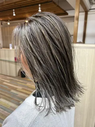 ミディアム カラー ❤️千葉県代表❤️ 店長❤️柿本翔一朗のヘアスタイル