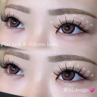 マツエク・マツパ Lumos sakura🎀🔗のマツエク・マツパデザイン