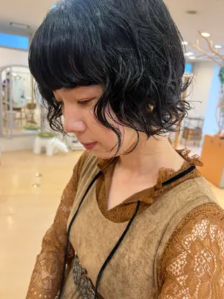 パーマ Gardenhair 小笠原篤矢のヘアスタイル