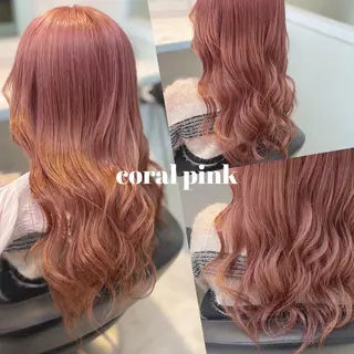 セミロング カラー ヘアアレンジ 愛されカラー🩷 はるなのヘアスタイル