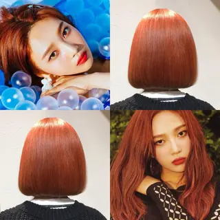 ショート カラー ヘアアレンジ As hair所属・柔らか垢抜けｶﾗｰと ｶｯﾄ🫧ASUKAのヘアスタイル