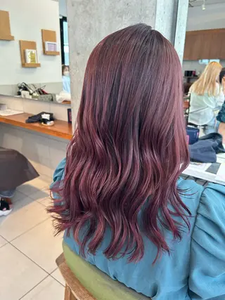 セミロング カラー 艶カラー/耳つぼ/ 渡辺奈緒のその他イメージ