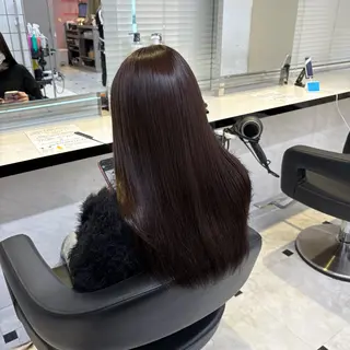 ロング カラー 透明感ベージュカラー 🪞上野🪞AIのヘアスタイル