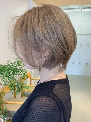 ショート カラー ボブ/大人ヘア k-two濱田のヘアスタイル
