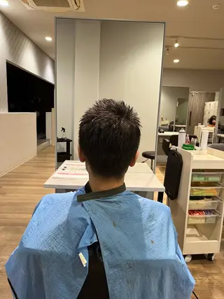 ショート メンズ 古田 力気のヘアスタイル