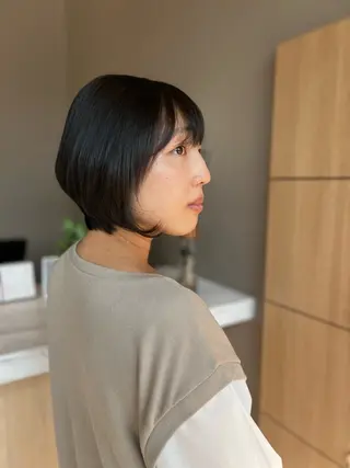 ショート uhair滝ノ水店所属・和田 咲乃のヘアスタイル