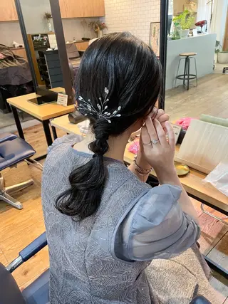 セミロング COMILE 🌼 SUZUKAのヘアスタイル