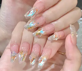 ネイル M🌷nail 長さだし専門店のネイルデザイン