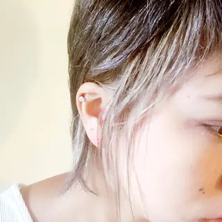 ショート カラー ヘアアレンジ 表参道Lise おおいしおりのヘアスタイル