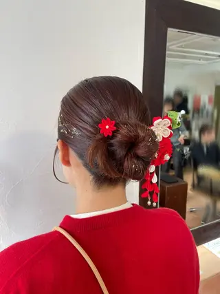 ヘアアレンジ 秋山 麟太朗のヘアスタイル