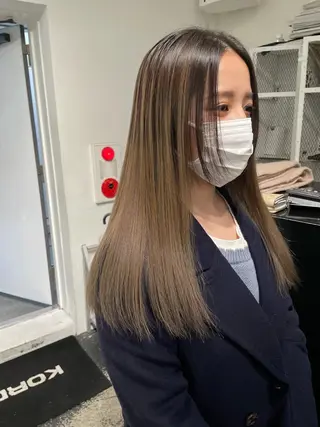 ロング カラー 🌻名古屋🌻 🫧ハイトーン🫧のヘアスタイル