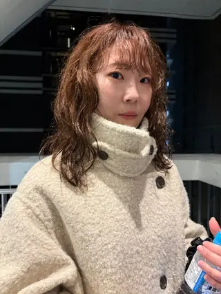 セミロング sliver マツイ　レンのヘアスタイル