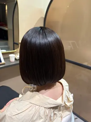 ミディアム カラー TV出演&受賞歴有☆ 宮本輝正のヘアスタイル