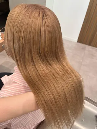 セミロング 木野田 萌のヘアスタイル