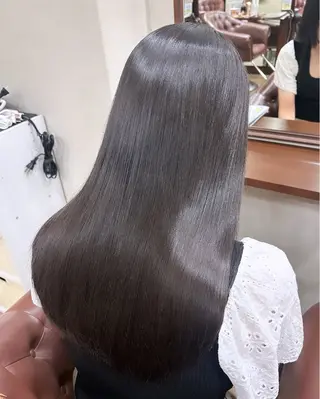 ロング カラー 佐々木 瑠偉のヘアスタイル