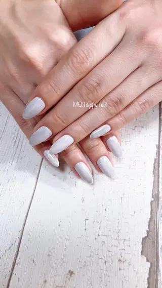 ネイル 北浦和 自爪育成ケアのネイルデザイン