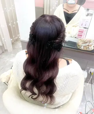 ヘアアレンジ lien eriiのヘアスタイル