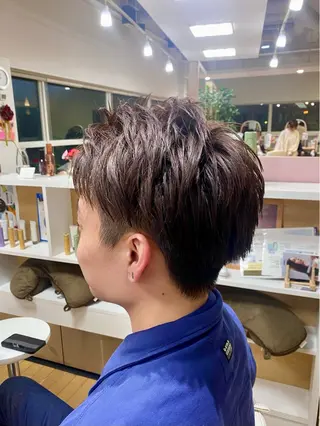 ショート メンズ I's hair NUBOU所属・小守林 蘭のヘアスタイル