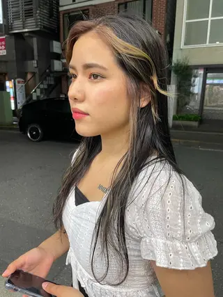 ロング カラー 個性派ネイル 🌼 ハルカ ♡の眉毛・アイブロウイメージ