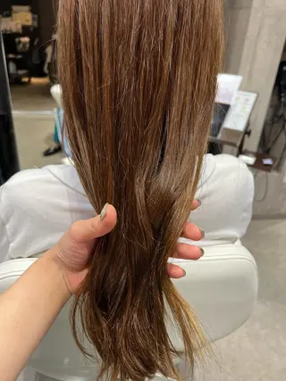 ロング カラー 和田 真由子のヘアスタイル