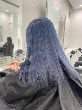 セミロング カラー ヘアアレンジ 🤍CANDY横浜 【公式】🤍のヘアスタイル