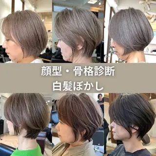 ショート カラー kanna カンナのヘアスタイル