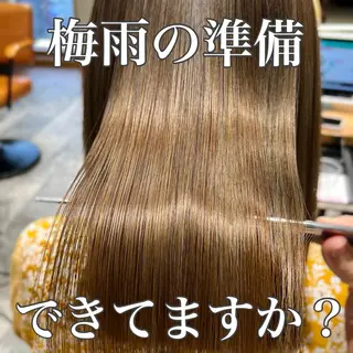 ミディアム カラー パーマ 美髪ヘッドスパ🫧 西山紗奈江💆♀️のヘアスタイル