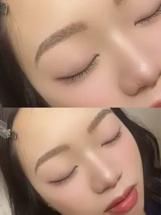 アイブロウ 束感まつ毛nasu marina🎀のマツエク・マツパデザイン