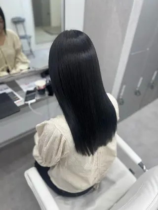 ロング 🕯コバ/レイヤー/ 美髪縮毛🕯のヘアスタイル